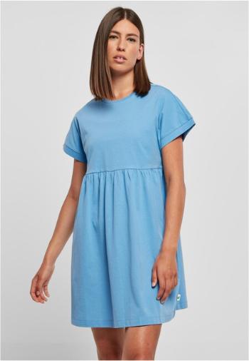 Urban Classics Ladies Organic Empire Valance Tee Dress horizonblue - 3XL