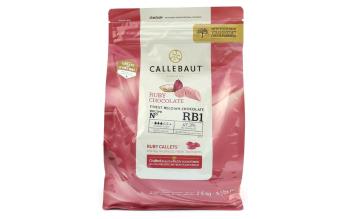 Pravá růžová čokoláda - Ruby Callets - 2,5 kg - Callebaut