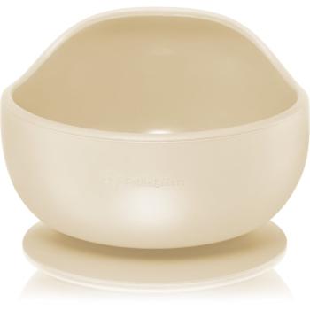 Petite&Mars Take&Match Silicone Bowl castron cu ventuză Desert Sand 6 m+ 360 ml