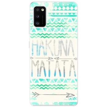 iSaprio Hakuna Matata Green pro Samsung Galaxy A41 (hakug-TPU3_A41)