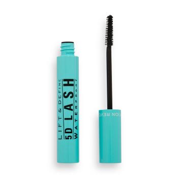 Revolution Voděodolná řasenka 5D Lash (Waterproof Mascara) 14 ml Black