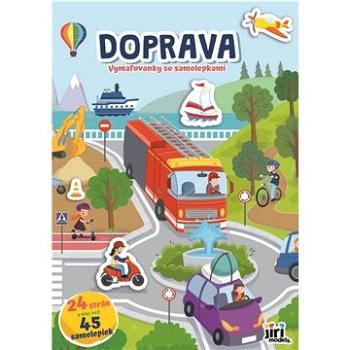 Doprava: Vymaľovanka A4+ (8595593828190)