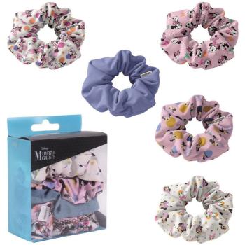 Disney Minnie Scrunchies gumička do vlasů pro děti 5 ks