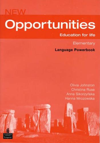 New Opportunities Elementary Language Powerbook Pack - Olivia Johnston