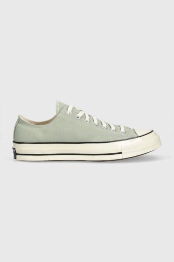 Tenisky Converse Chuck 70 OX zelená barva, A02769C