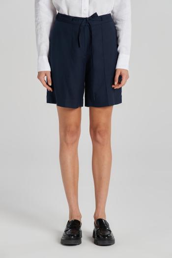 ŠORTKY GANT REL TIE WAIST SHORTS EVENING BLUE