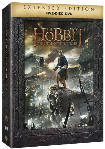 Hobit: Bitva pěti armád (5 DVD) - prodloužená verze