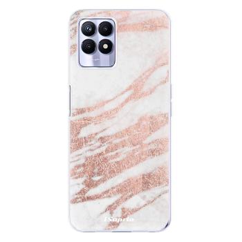 Odolné silikonové pouzdro iSaprio - RoseGold 10 - Realme 8i