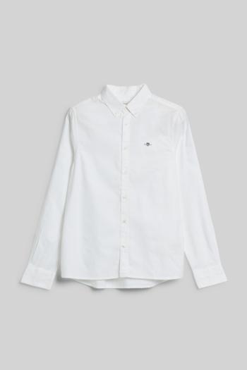 KOŠILE GANT SHIELD OXFORD BD SHIRT WHITE