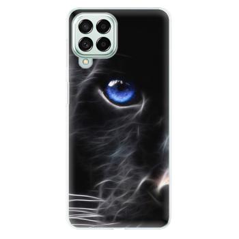 Odolné silikonové pouzdro iSaprio - Black Puma - Samsung Galaxy M53 5G