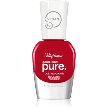 Sally Hansen Good. Kind. Pure. dlouhotrvající lak na nehty se zpevňujícím účinkem odstín Natural Red 10 ml