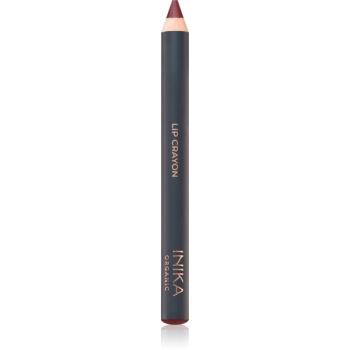 INIKA Organic Lipstick Crayon krémová tužka na rty odstín Deep Plum 3 g