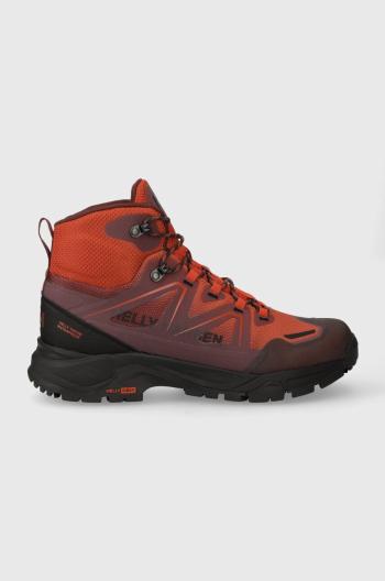 Boty Helly Hansen CASCADE MID pánské, oranžová barva