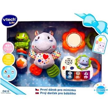 Vtech První dárek pro miminko (CZ) - modrý (3417765220289)