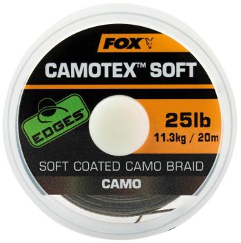 Fox návazcová šňůrka edges camotex soft 20 m-průměr 20 lb / nosnost 9,1 kg