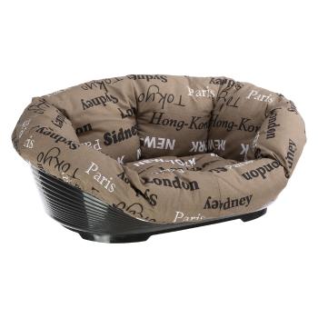Sofà ágybetét Ferplast Siesta Deluxe kutyakosárhoz, City,  H 64 x Sz 48 x M 25 cm