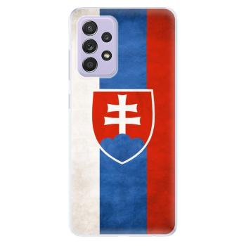 Odolné silikonové pouzdro iSaprio - Slovakia Flag - Samsung Galaxy A52/A52 5G