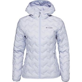 Columbia DELTA RIDGE II DOWN HOODED JACKET Dámská zimní bunda, světle modrá, velikost