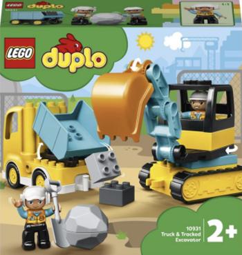 Náklaďák a pásový bagr - Lego Duplo (10931)