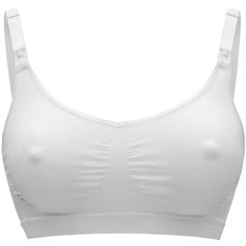 MEDELA tehotenská a dojčiaca podprsenka Keep Cool™, biela S (7612367080705)