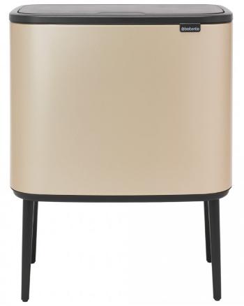 Dotykový odpadkový koš Bo Touch Bin Brabantia champagne 3 x 11 l