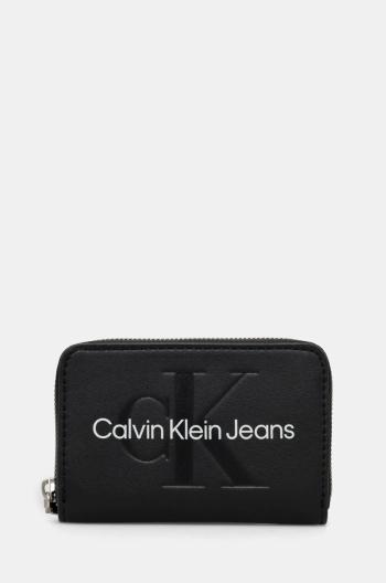 Peněženka Calvin Klein Jeans černá barva, K60K612255