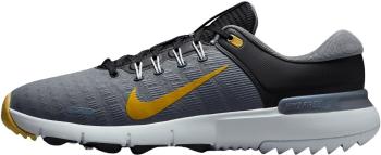 Nike Free Unisex Black/Cool Grey/Pure Platinum/Infinite Gold 42,5 Pánské golfové boty