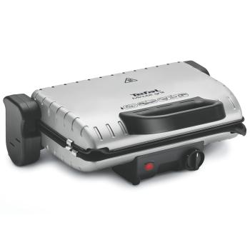 Elektrický kontaktní gril MINUTE GC205012 1600 W, stříbrná, Tefal