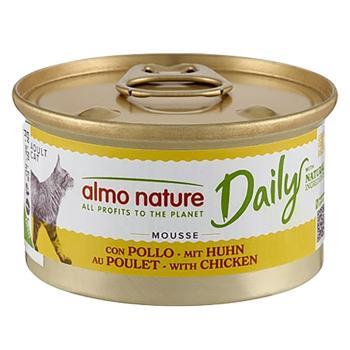 Almo Nature Daily Menu gazdaságos csomag 24 x 85 g - Csirke mousse