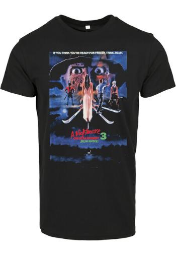 Mr. Tee A Nightmare On Elmstreet Poster Tee black - XS