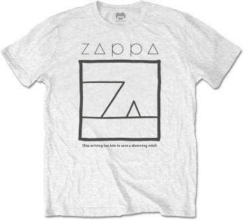 Frank Zappa Tričko Drowning Witch Unisex White XL