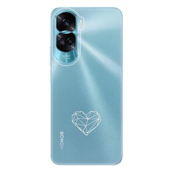 Odolné silikonové pouzdro iSaprio - čiré - Digital Love - Honor 90 Lite 5G