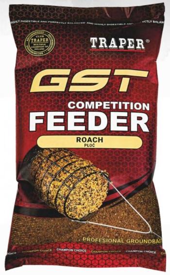 Traper krmítková směs gst competition feeder plotice černý 1 kg