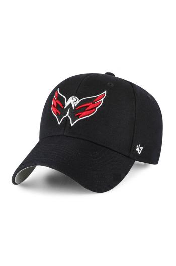 Čepice 47brand NHL Washington Capitals černá barva, s aplikací