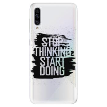 Odolné silikonové pouzdro iSaprio - Start Doing - black - Samsung Galaxy A30s