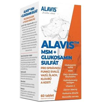 Alavis MSM + Glukosamin sulfát 60 tbl. (8594191410103)