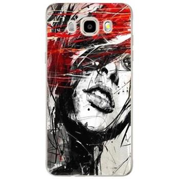 iSaprio Sketch Face pro Samsung Galaxy J5 (2016) (skef-TPU2_J5-2016)