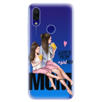 Odolné silikonové pouzdro iSaprio - Milk Shake - Brunette - Xiaomi Redmi 7