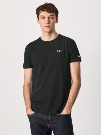 Pepe Jeans pánské černé tričko Basic - M (999)