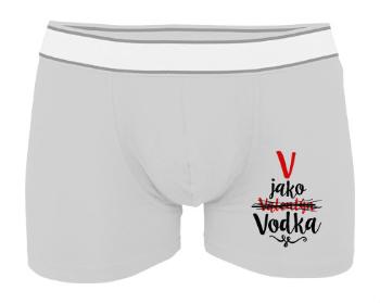 Pánské boxerky Contrast V jako Vodka