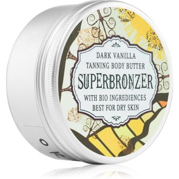 Oranjito Bio Dark Vanilla opalovací máslo do solária 100 g