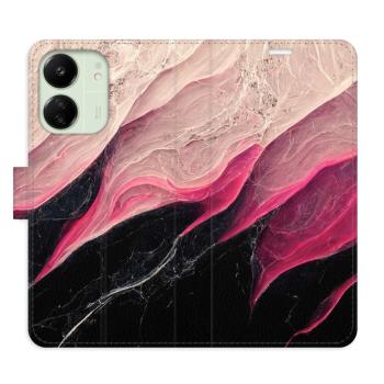 Flipové pouzdro iSaprio - BlackPink Marble - Xiaomi Redmi 13C