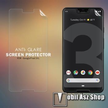 NILLKIN képernyővédő fólia - Anti-Glare - MATT! - 1db, törlőkendővel - Google Pixel 3 XL - GYÁRI