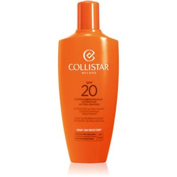 Collistar Special Perfect Tan Intensive Ultra-Rapid Supertanning Treatment přípravek k urychlení a prodloužení opálení SPF 20 200 ml