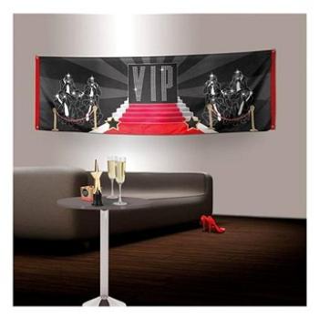 Párty banner "vip" 220 x 74 cm (8712026441553)