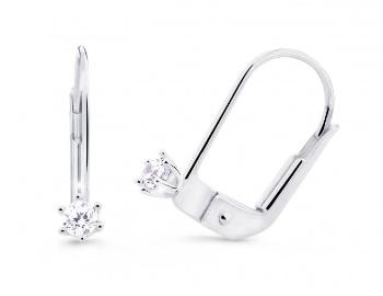 Cutie Jewellery Decentní náušnice z bílého zlata Z8020-55-10-X-2
