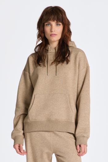 MIKINA GANT REL SHIELD HOODIE DESERT BROWN