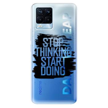 Odolné silikonové pouzdro iSaprio - Start Doing - black - Realme 8 / 8 Pro