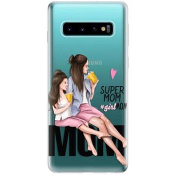 iSaprio Milk Shake - Brunette pro Samsung Galaxy S10 (shakbrun-TPU-gS10)