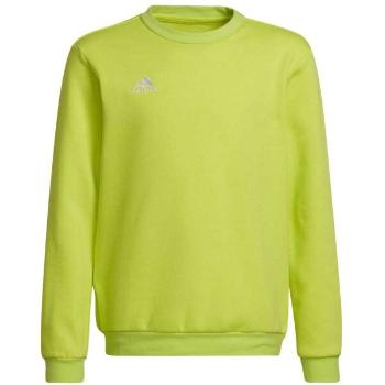 adidas ENTRADA 22 SWEATSHIRT Chlapecká mikina, světle zelená, velikost